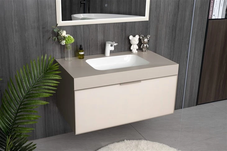Bathroom Solid Wood Cabinet